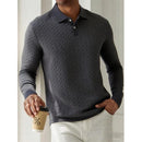 Camisa Polo Manga Longa Casual