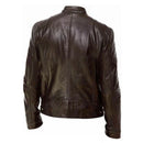 Jaqueta de Couro - Slim Fit