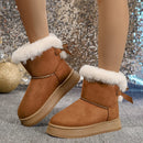 Eirn™ - Bota de Veludo Elegante