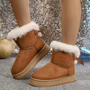 Eirn™ - Bota de Veludo Elegante