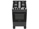 Fogão 4 Bocas Atlas - Mesa de Vidro Mônaco Top Glass - Bivolt