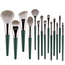 Conjunto de 14 Pincéis de Maquiagem Profissional
