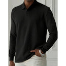 Camisa Polo Manga Longa Casual