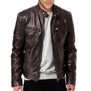 Jaqueta de Couro - Slim Fit