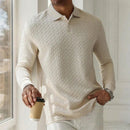 Camisa Polo Manga Longa Casual