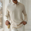 Camisa Polo Manga Longa Casual