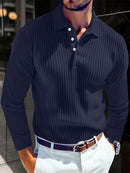 Camisa Polo Manga Longa Social